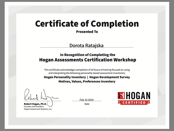 Hogan certificate